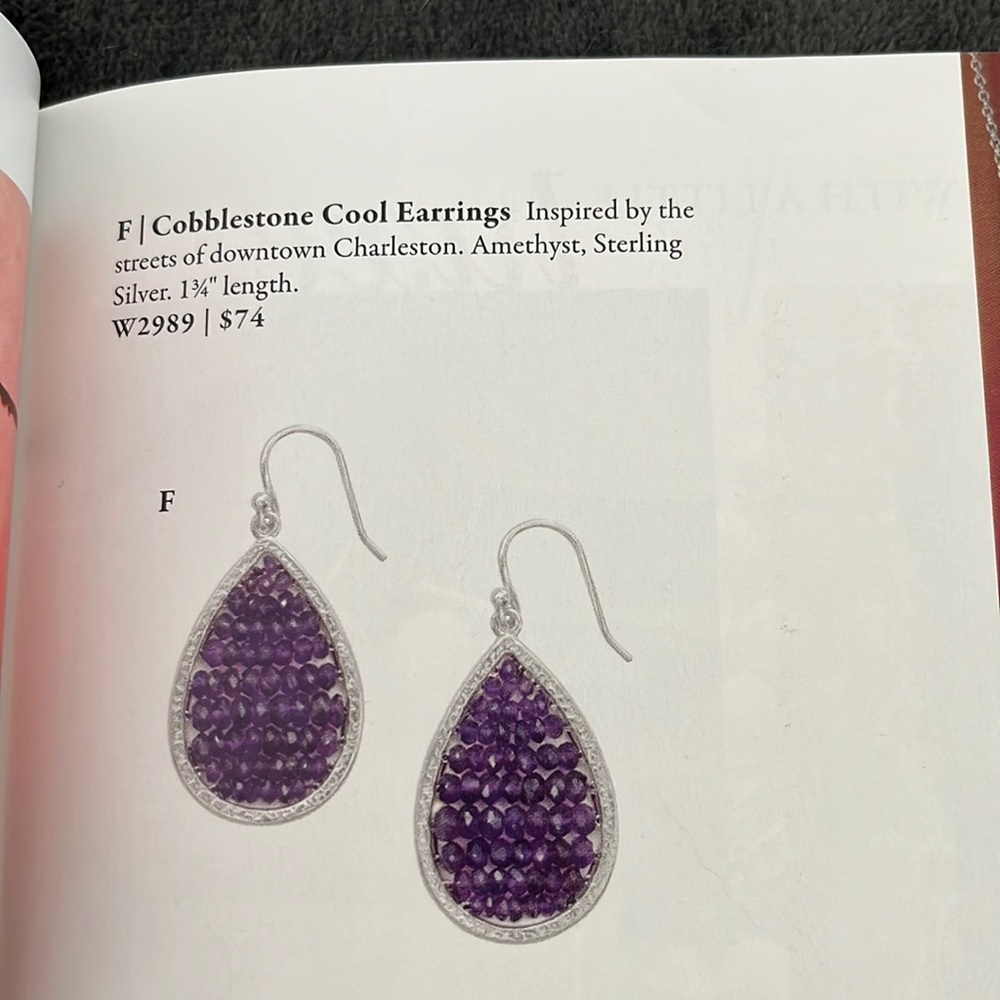 Cobblestone cool earrings